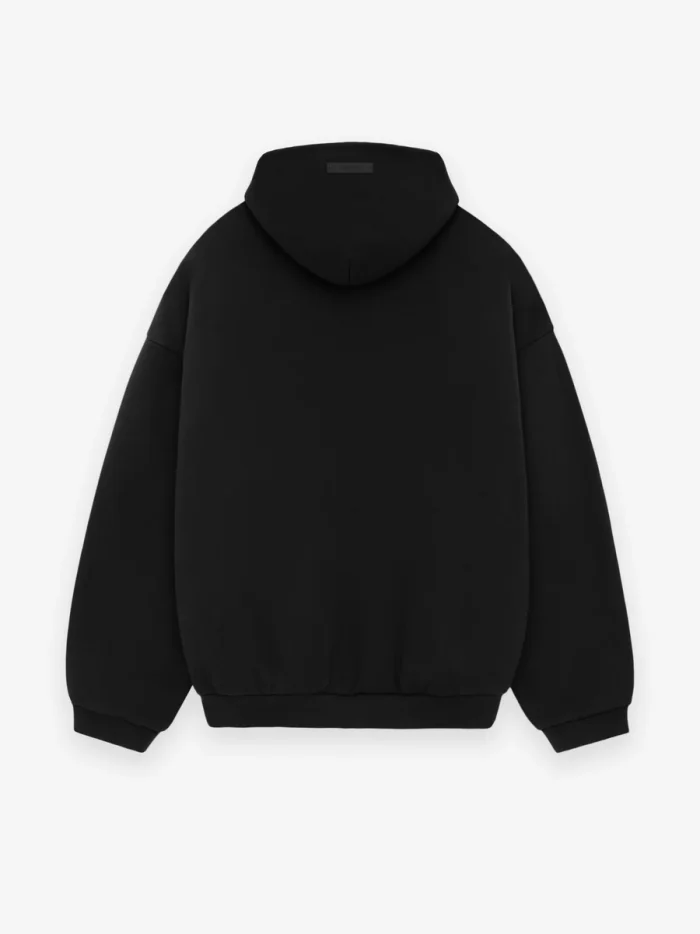 Fear Of God Essentials Fleece Black Hoodie