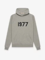 Dark Gray Essentials 1977 Hoodie