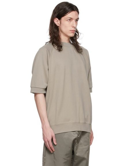 Essential Taupe Cotton Sweatshirt