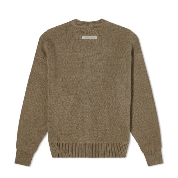 Essentials Fear of God Knitted Sweater Harvest