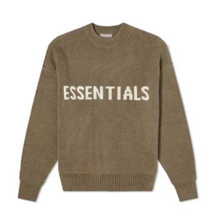 Essentials Fear of God Knitted Sweater Harvest